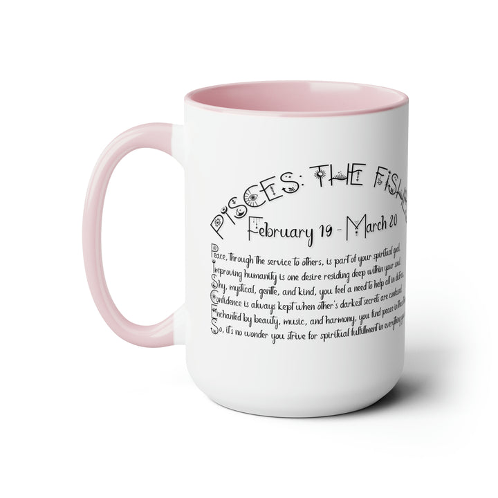 Written in the Stars Two-Tone Coffee Mugs - 15oz - Pisces
