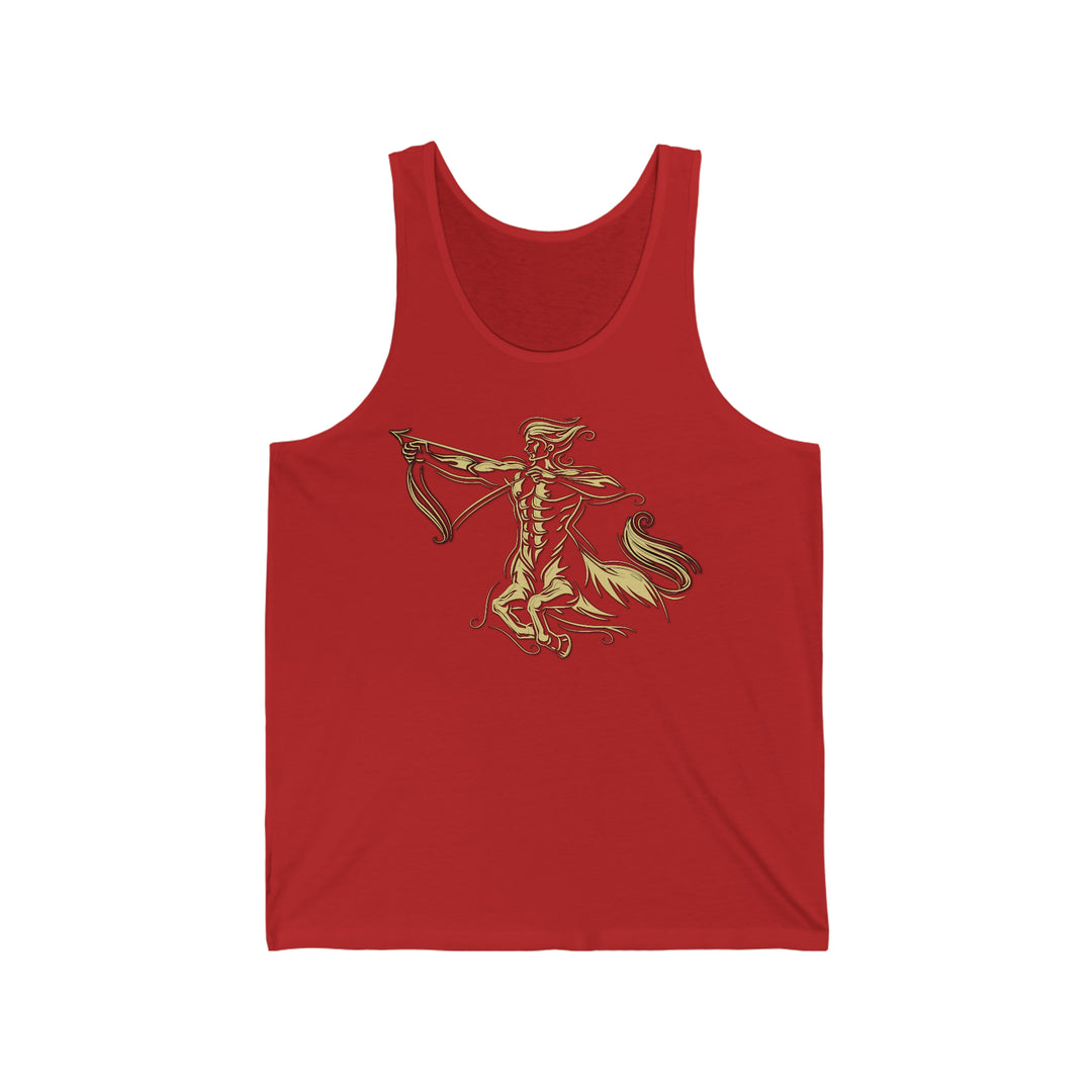 Written in the Stars Unisex Jersey Tank - Sagittarius