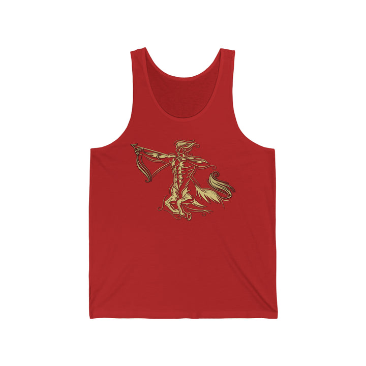 Written in the Stars Unisex Jersey Tank - Sagittarius