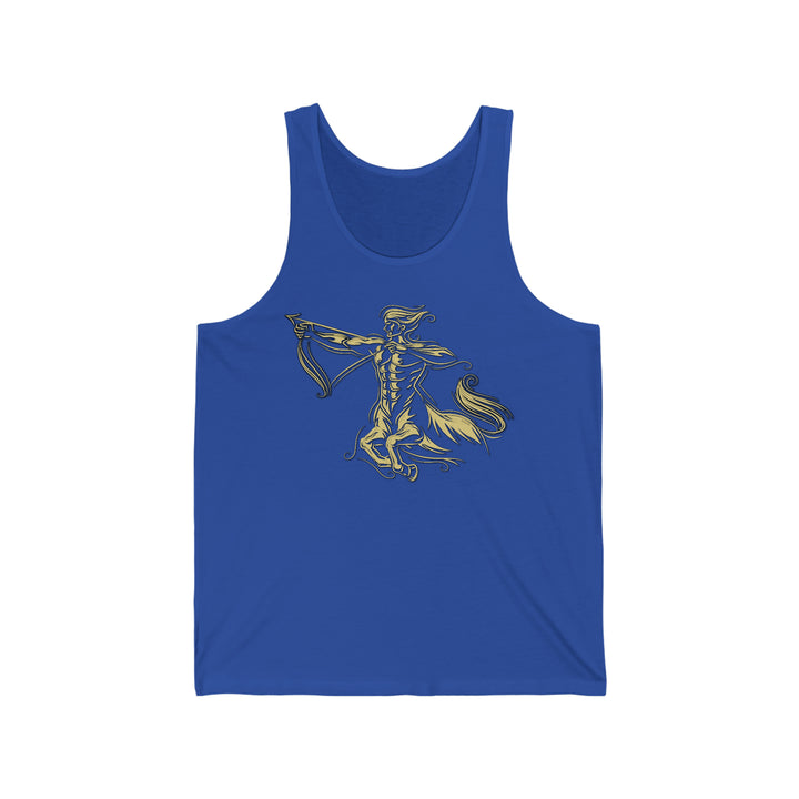 Written in the Stars Unisex Jersey Tank - Sagittarius
