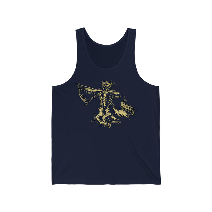 Written in the Stars Unisex Jersey Tank - Sagittarius
