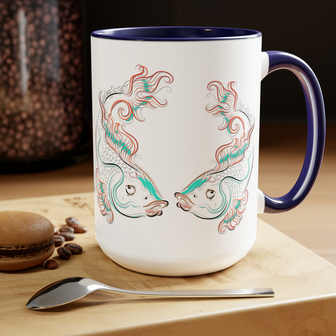 Written in the Stars Two-Tone Coffee Mugs - 15oz - Pisces