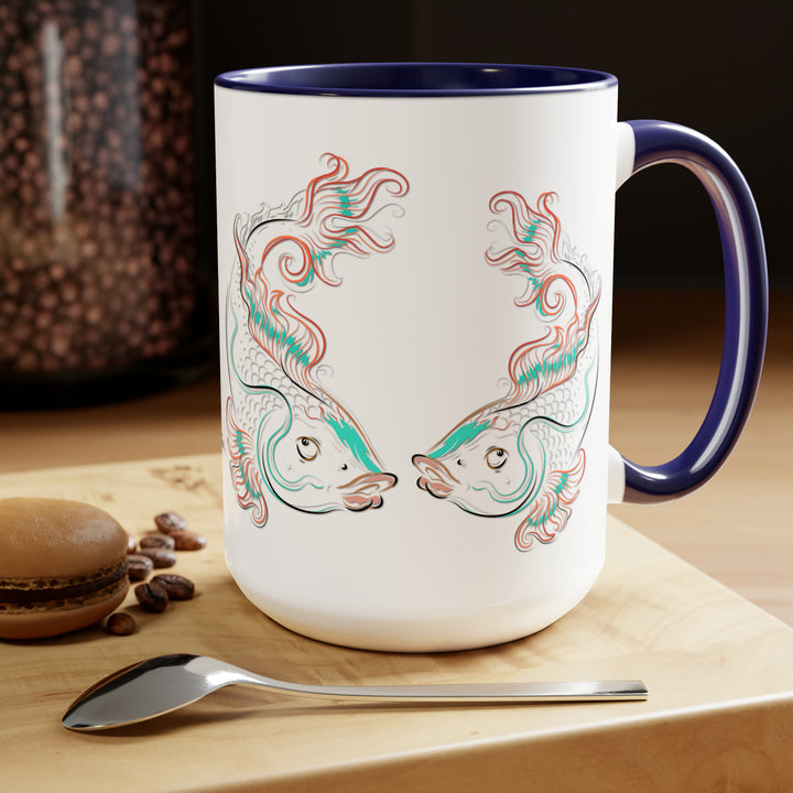 Written in the Stars Two-Tone Coffee Mugs - 15oz - Pisces