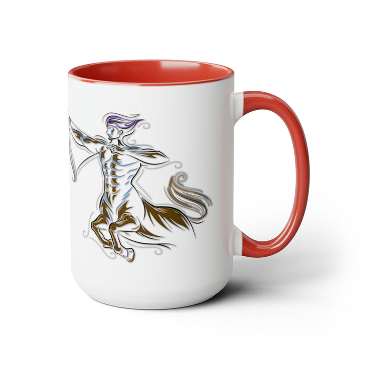 Written in the Stars Two-Tone Coffee Mugs - 15oz - Sagittarius