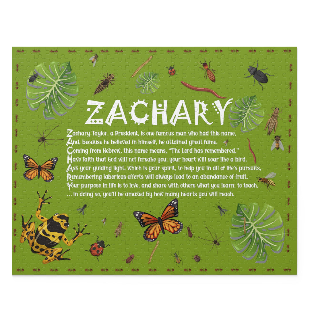 Namesakes Personalized Acrostic Name Puzzle Insect Design