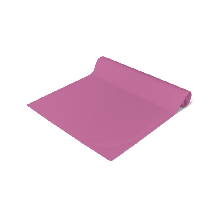 “A Baby is Born” Table Runner - Baby Items Font - Pink - No Personalization