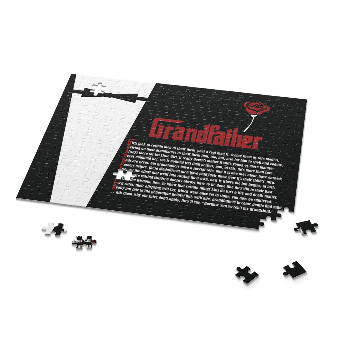 Grandfather Acrostic Poem Puzzle