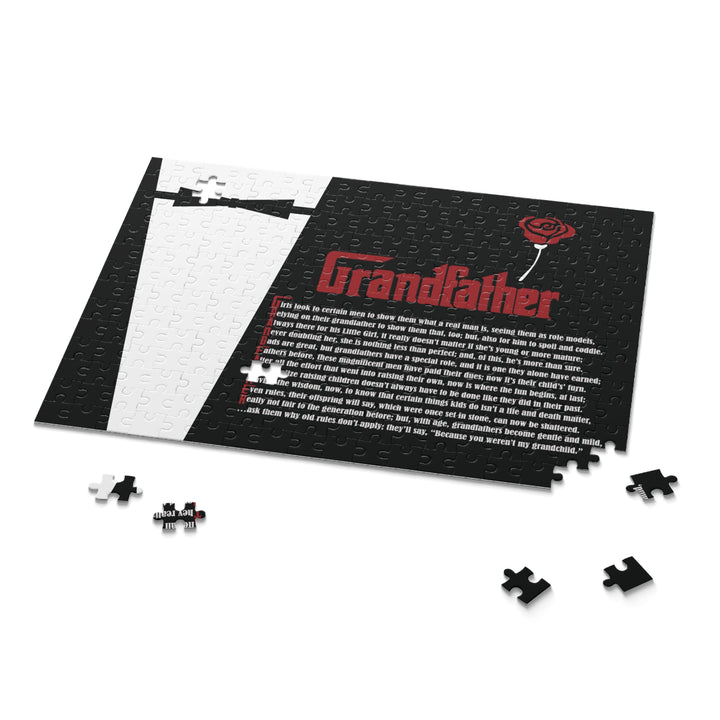 Grandfather Acrostic Poem Puzzle