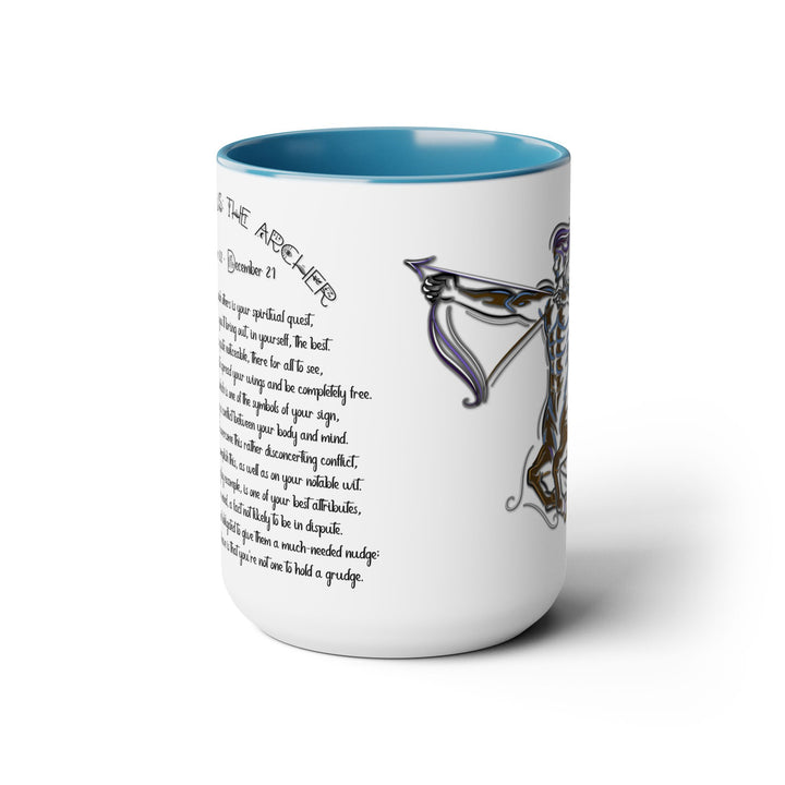 Sagittarius Two-Tone Coffee Mugs - 15oz
