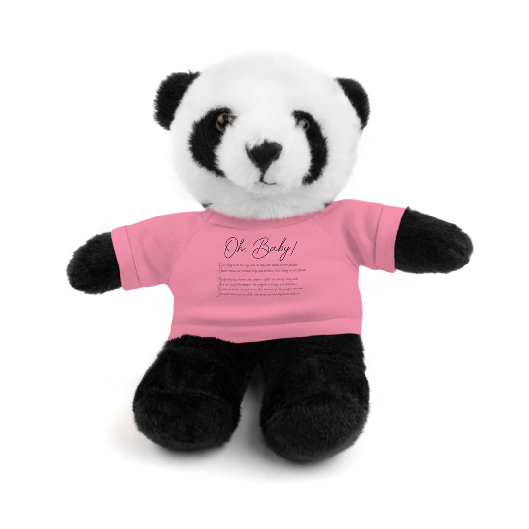 Oh, Baby Acrostic Poem Stuffed Animal Collection with T-Shirt