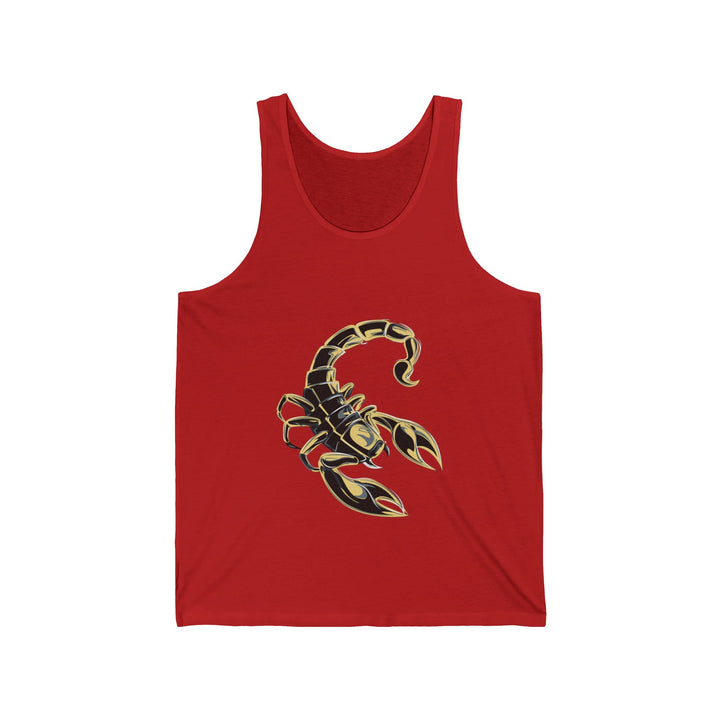 “Scorpio” Unisex Acrostic Poem Jersey Tank