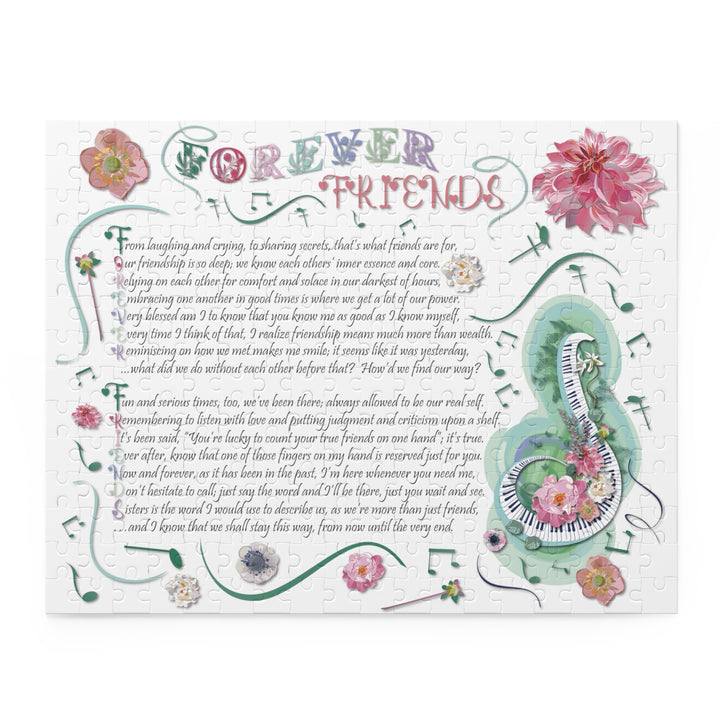 It's Just a Phrase "Forever Friends" Acrostic Jigsaw