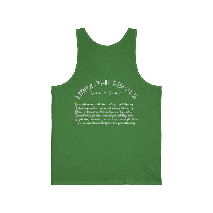“Libra”  Unisex Acrostic Poem Jersey Tank Top