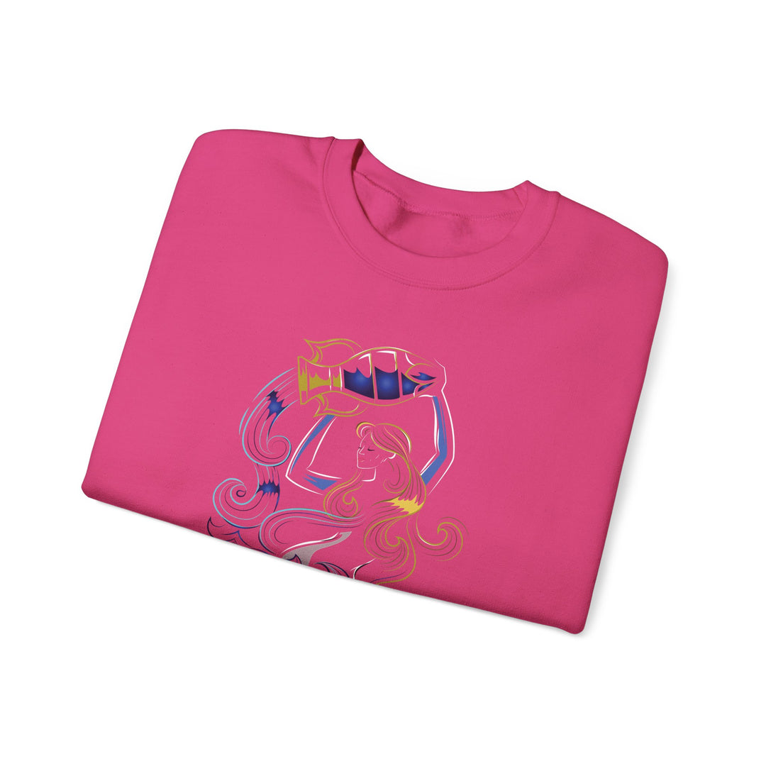 Aquarius Acrostic Poem Astrology Sweatshirt - Unisex