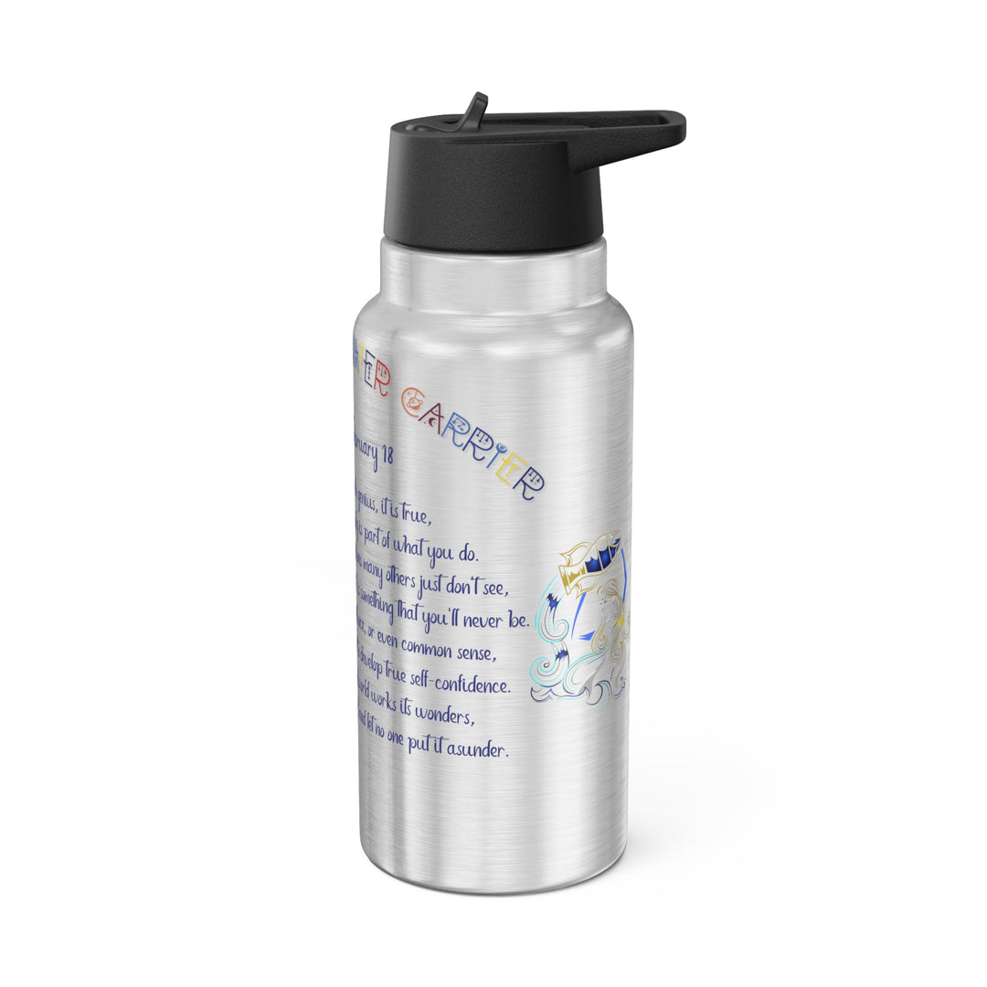 Aquarius Acrostic Poem  Gator Tumbler - 32oz