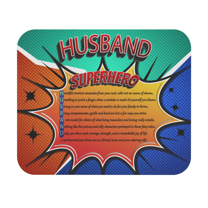 It's Just a Phrase Acrostic Poem Mouse Pad - "Husband"