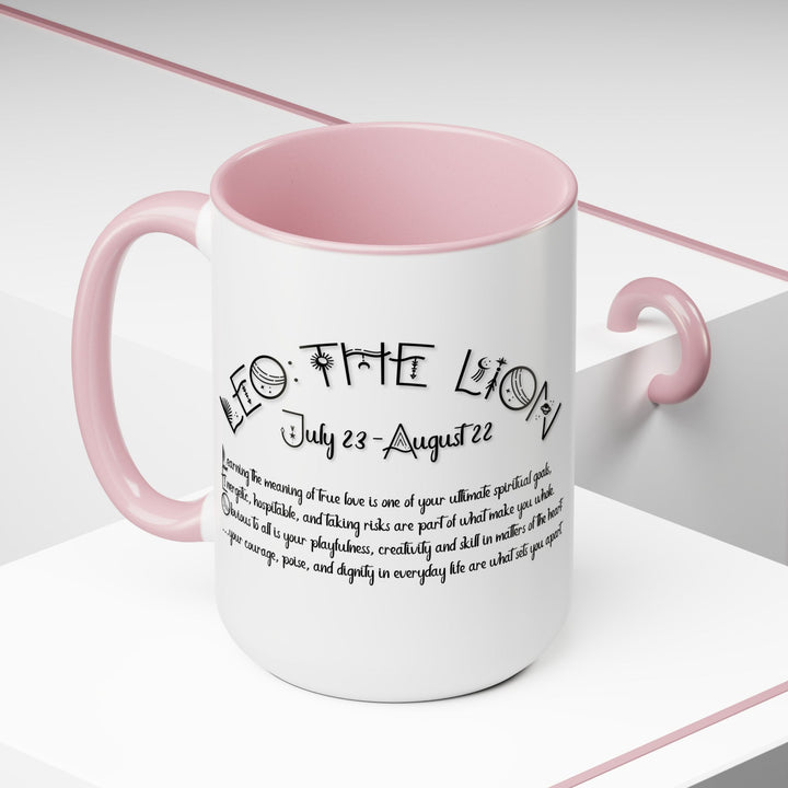 Leo Two-Tone Coffee Mugs - 15oz