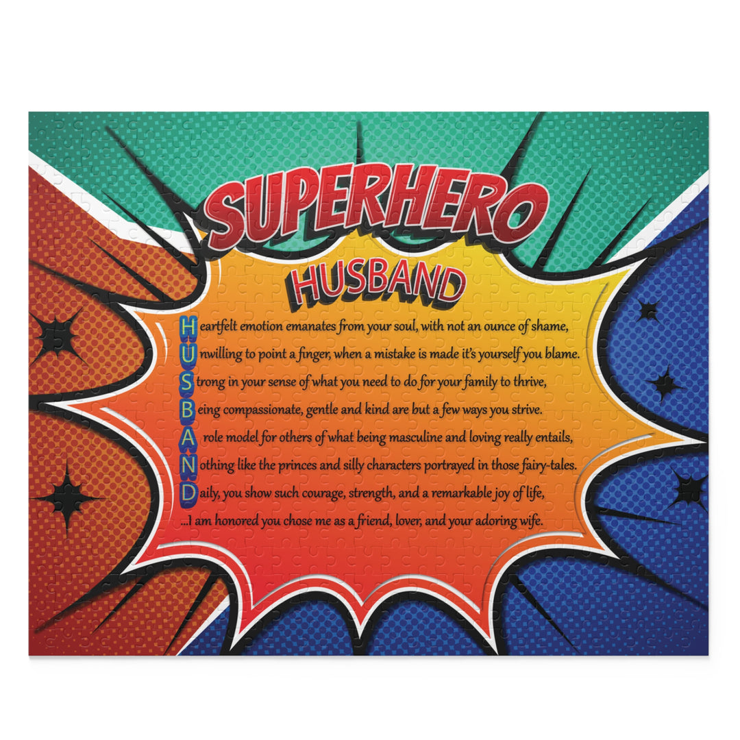 It's Just a Phrase "Husband" Acrostic Puzzle