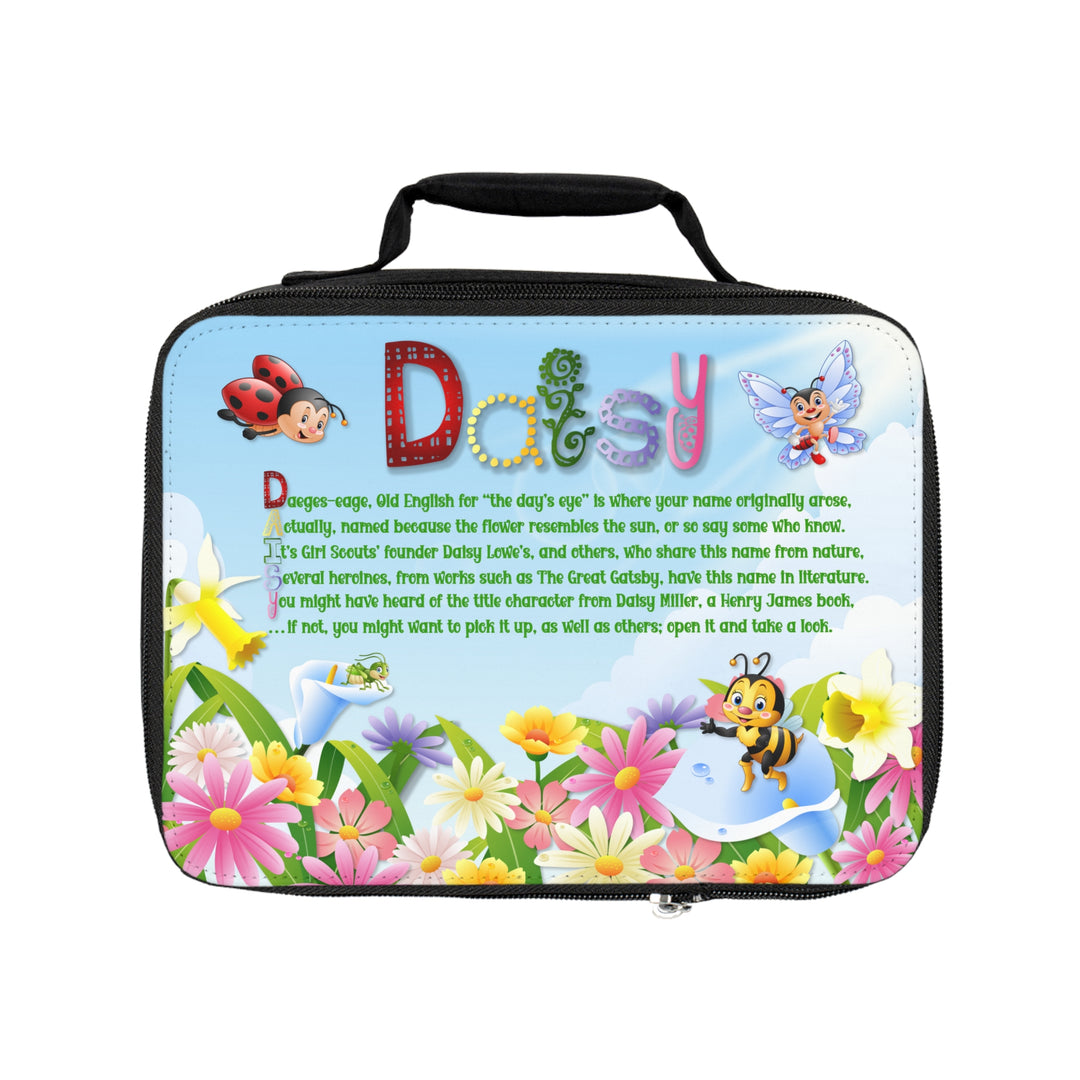 Namesakes Personalized Lunch Bag - Flower Design
