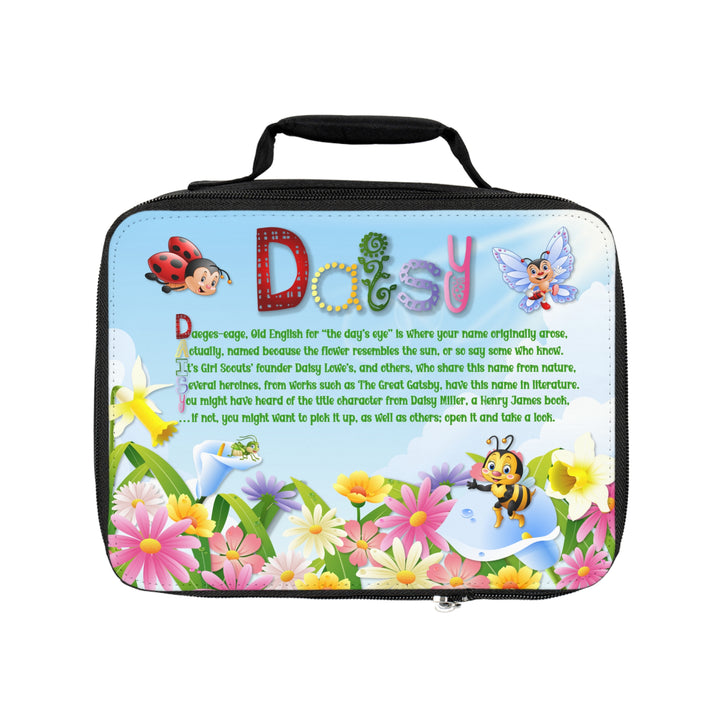 Namesakes Personalized Lunch Bag - Flower Design