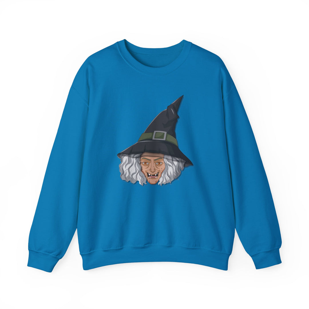Happy Halloween Acrostic Poem Sweatshirt -  Old Witch