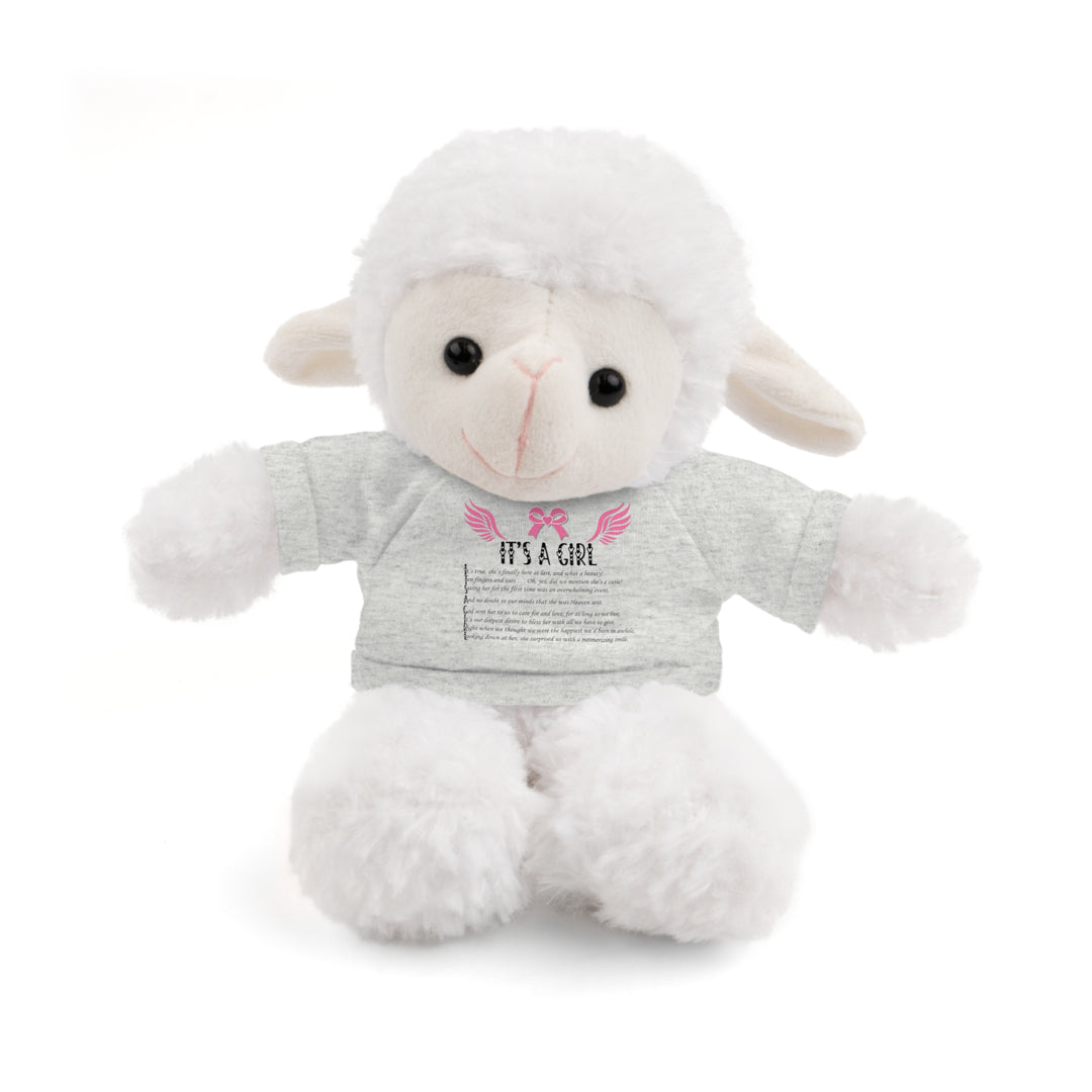 It's a Girl Acrostic Poem Stuffed Animal Collection with T-Shirt - Wings