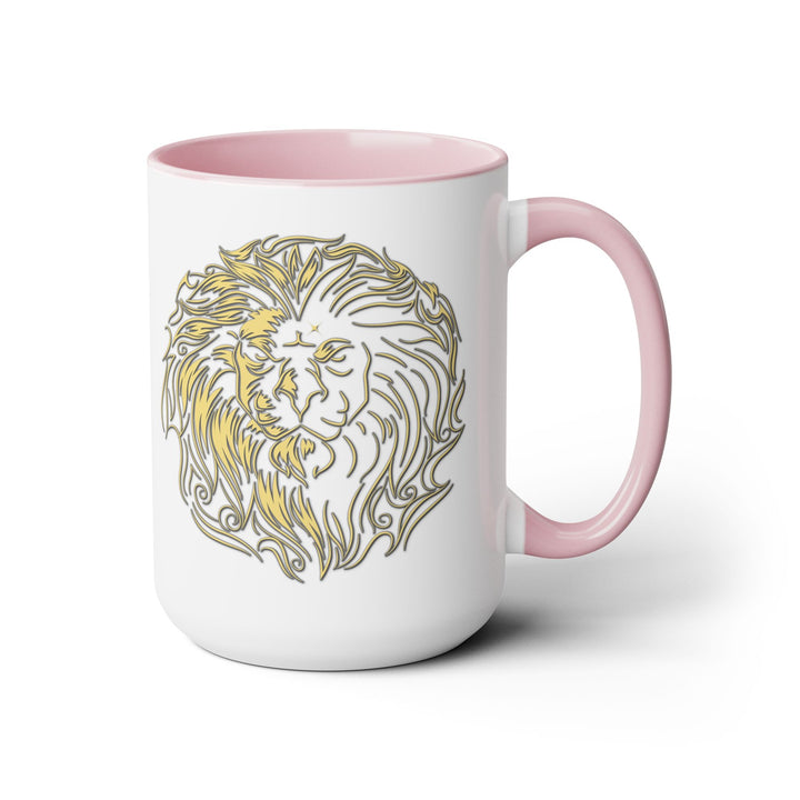 Leo Two-Tone Coffee Mugs - 15oz
