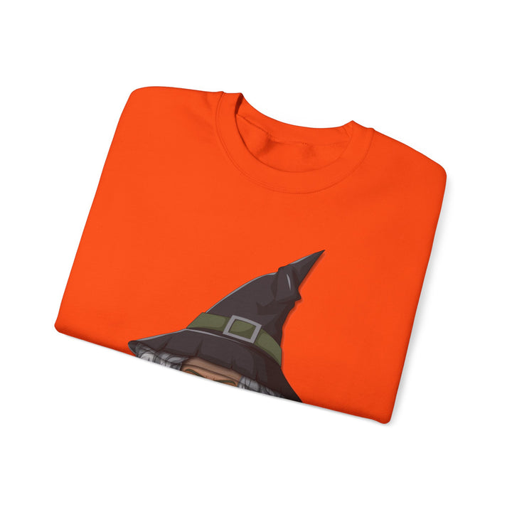 Happy Halloween Acrostic Poem Sweatshirt -  Old Witch