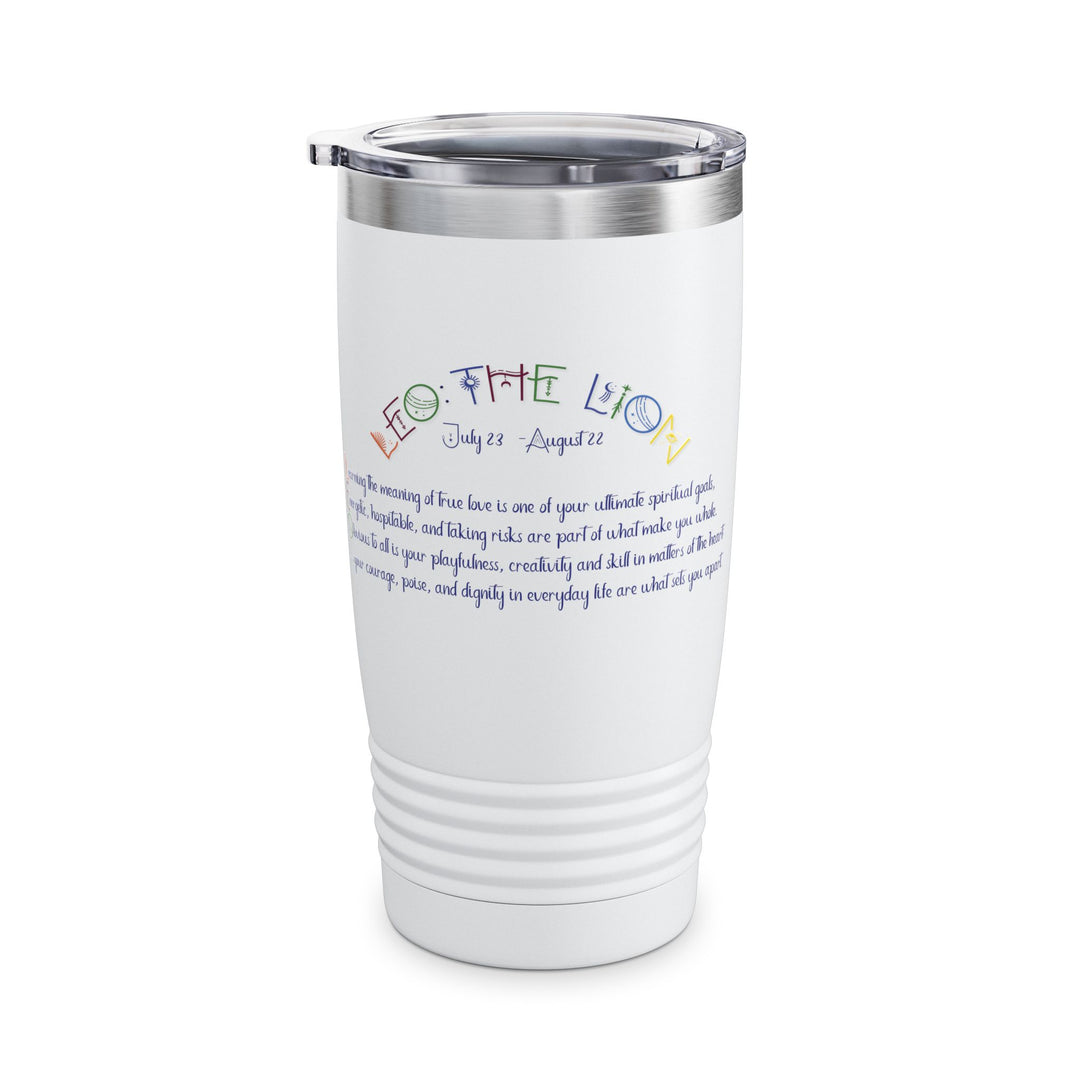 Leo Acrostic Poem Ringneck Tumbler - 20oz