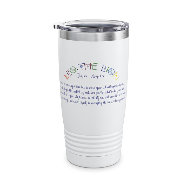 Leo Acrostic Poem Ringneck Tumbler - 20oz