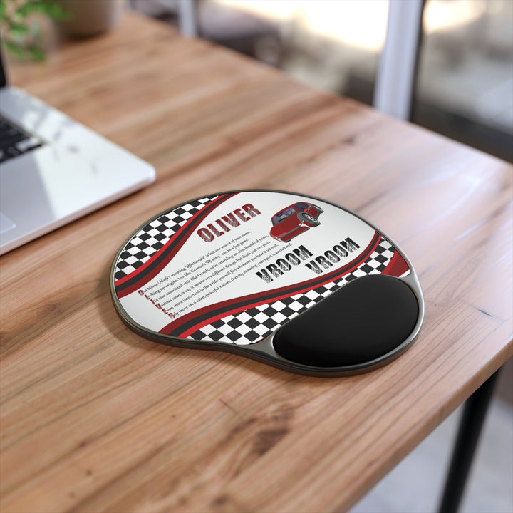 Namesakes Mouse Pad With Wrist Rest - Car