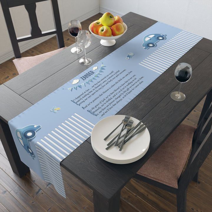 “It’s a Boy” Table Runner - Personalized