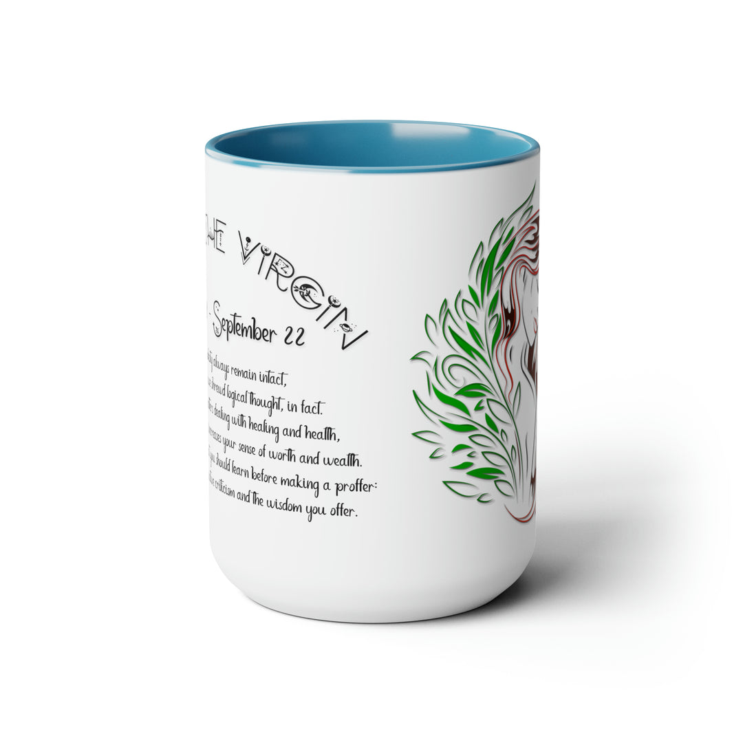 Written in the Stars Two-Tone Coffee Mugs - 15oz - Virgo