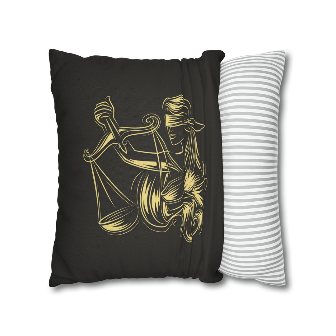 Written in the Stars Pillowcase/Cover Spelling Out "Libra"