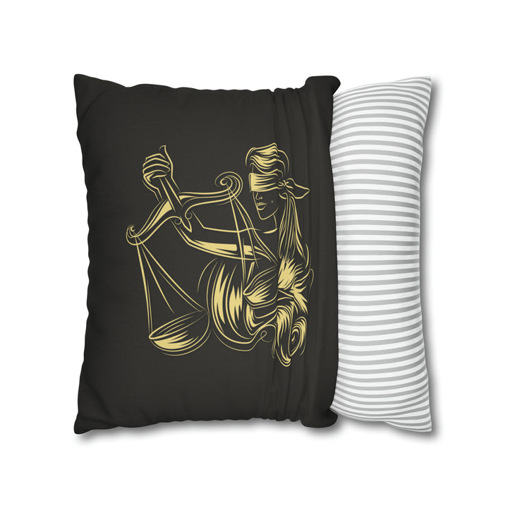 Written in the Stars Pillowcase/Cover Spelling Out "Libra"