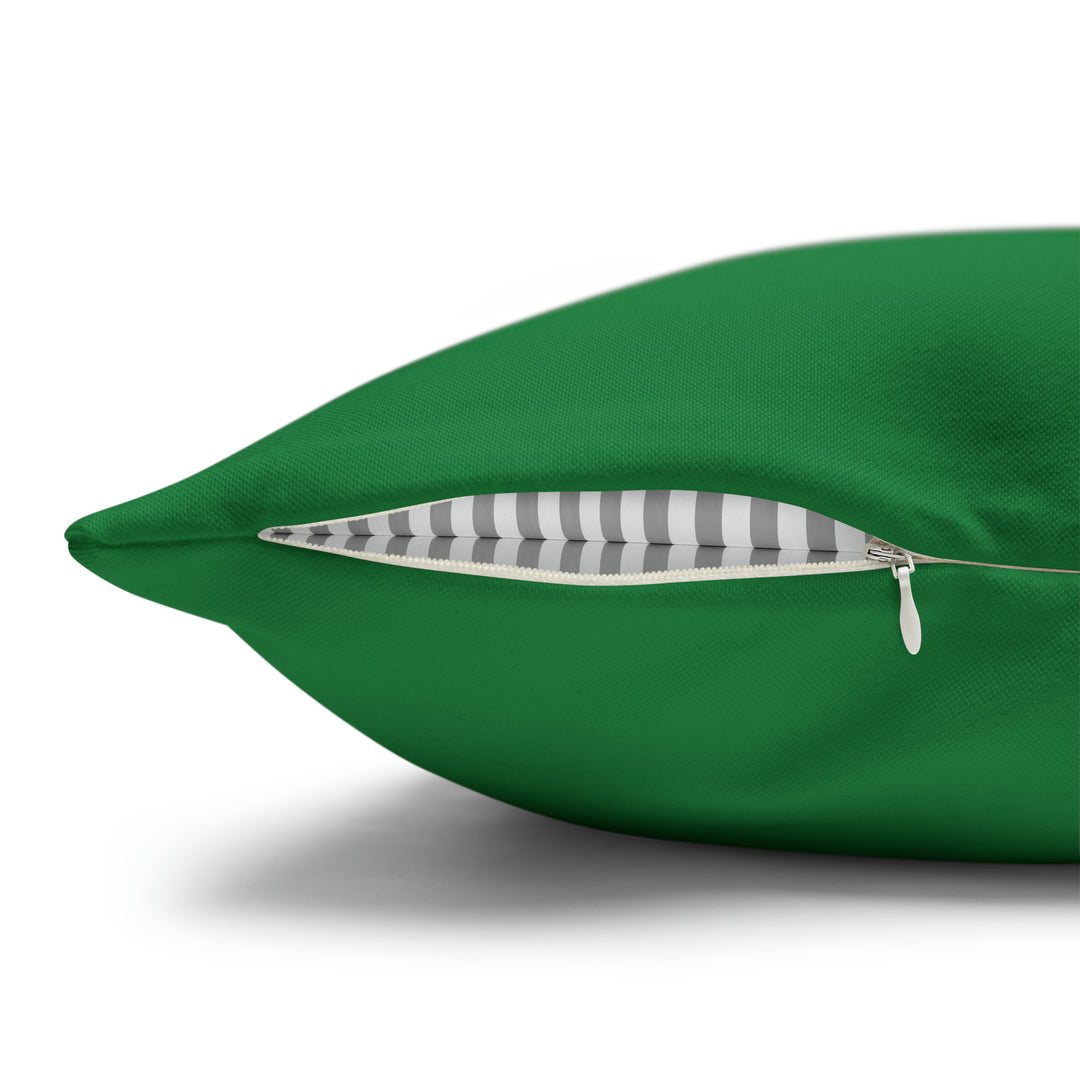 Holiday Pillow Cover with Acrostic Poem from "Learn, Lead, Believe" Collection - "Lead"