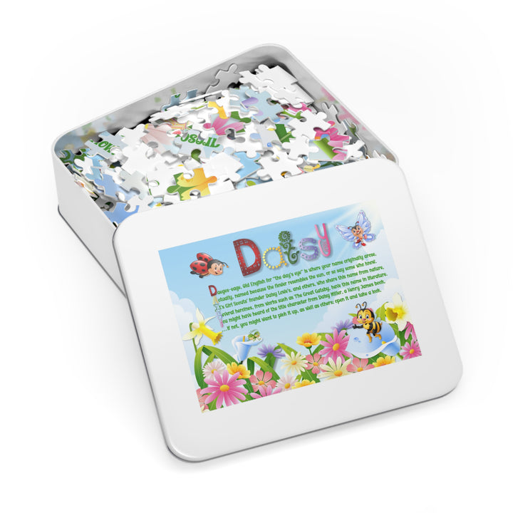 Namesakes Acrostic Poem Jigsaw Puzzle - Flowers