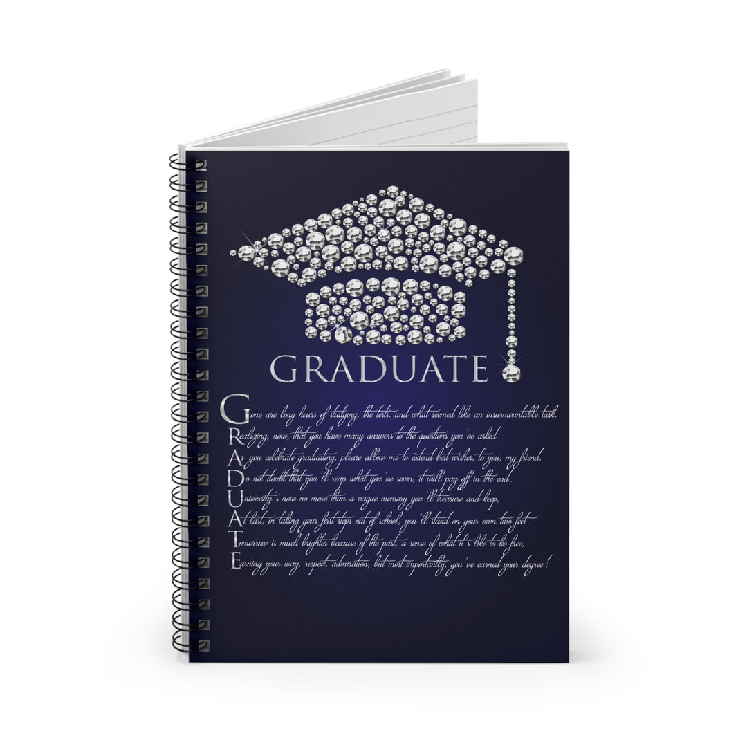 Graduate Acrostic Poem Spiral Notebook