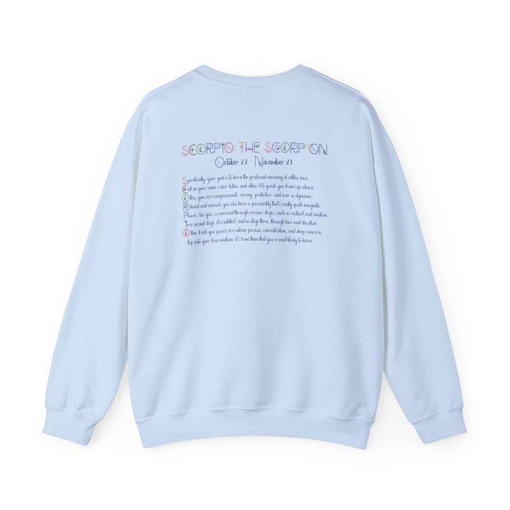 Scorpio Acrostic Poem Astrology Sweatshirt - Unisex
