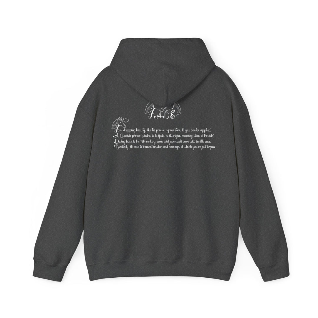 Namesakes, Personalized Acrostic Name Hoodie with Horse Graphic