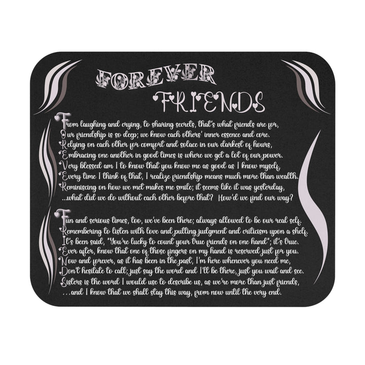 It's Just a Phrase Acrostic Poem Mouse Pad - "Forever Friends"