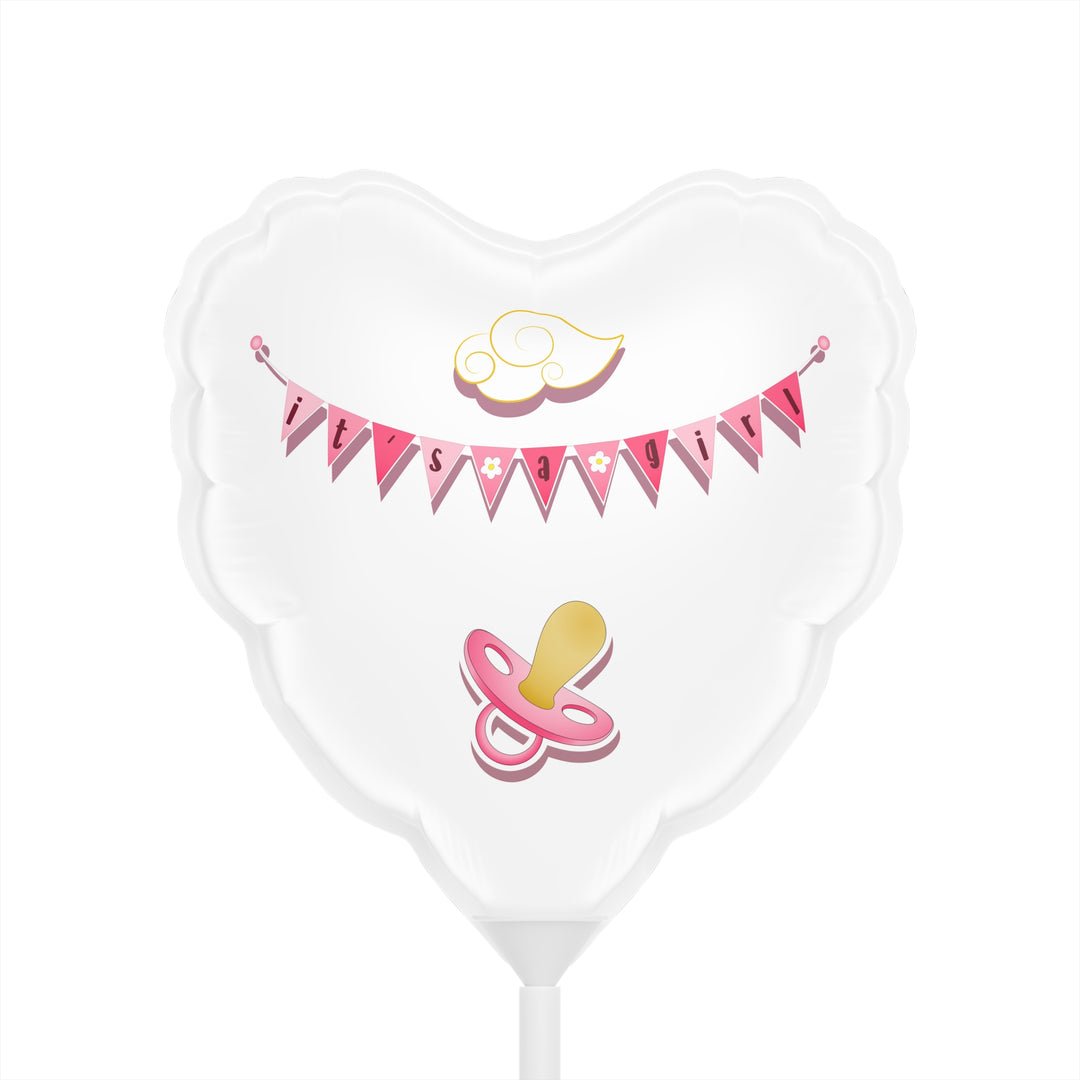 6” “It’s a Girl" Baby Shower Balloon