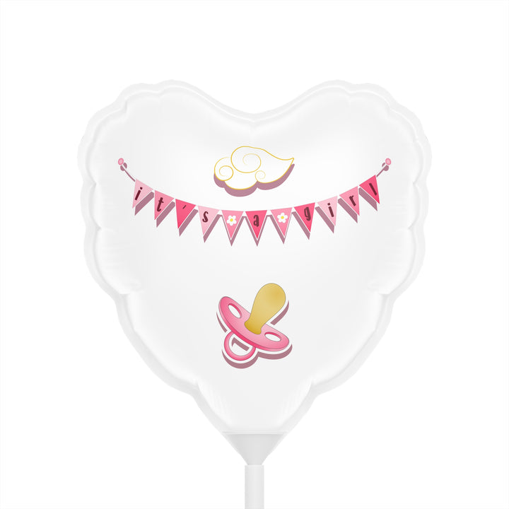 6” “It’s a Girl" Baby Shower Balloon