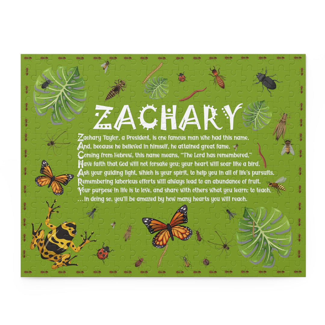 Namesakes Personalized Acrostic Name Puzzle Insect Design