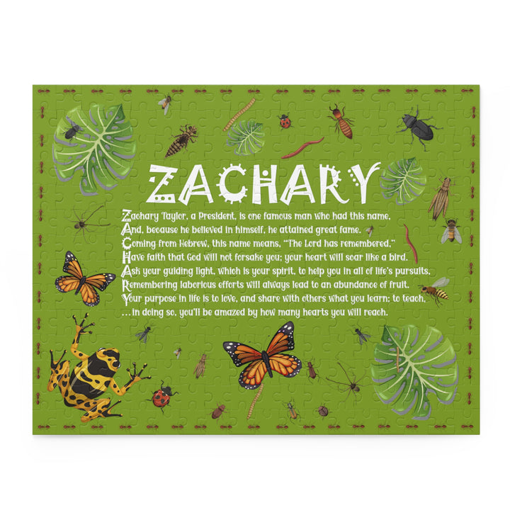 Namesakes Personalized Acrostic Name Puzzle Insect Design