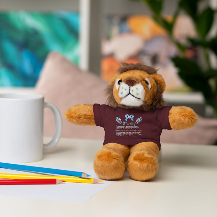 Baby Steps Stuffed Animals with Tee - It's a Boy