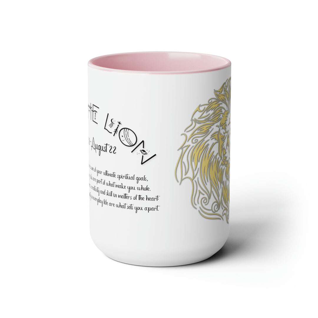Written in the Stars Two-Tone Coffee Mugs - 15oz - Leo