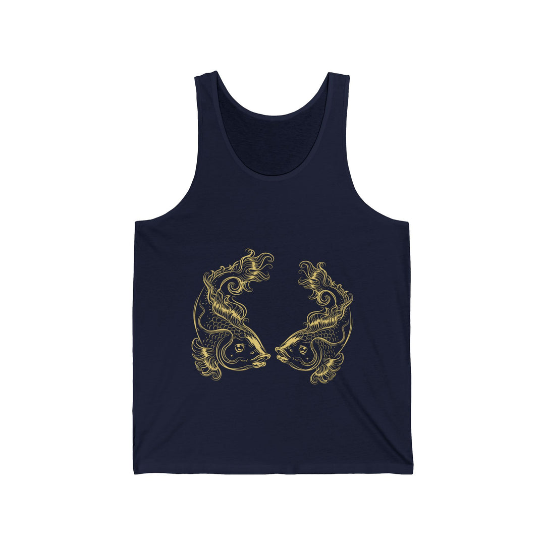 “Pisces” Acrostic Poem Unisex Jersey Tank