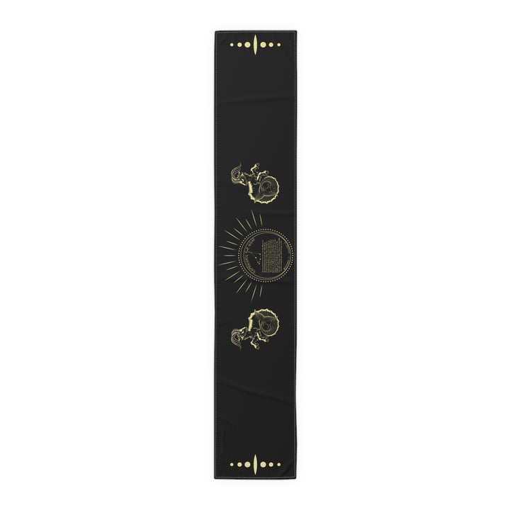 Capricorn Acrostic Poem Table Runner