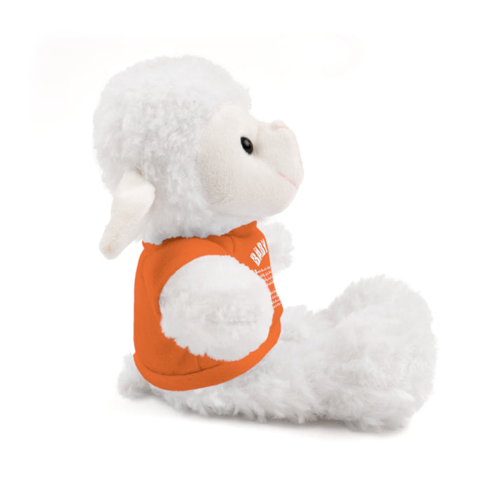 Baby Feet Acrostic Poem Stuffed Animals with Tee - Baby Feet - Gold Footprints